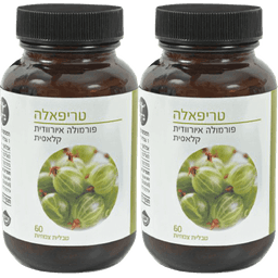 מבצע זוגי | ברא צמחים | טריפאלה | מכיל תמציות מ-3 פרחים | פרי האמלאקי ההאריטקי והביבהיטקי | 60 טבליות | מבית ברא צמחים ברא צמחים | BARA