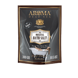 מלח אמבט מים המלח | 300 גרם | טבעי | ארומה דד סי | Aroma Dead Sea