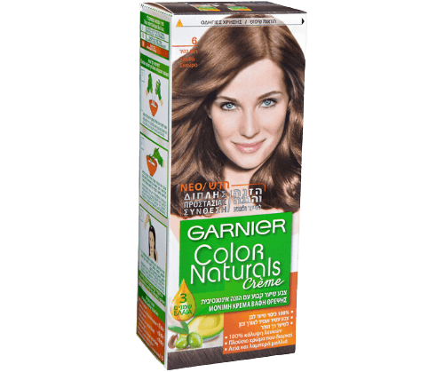 ערכה צבע לשיער גוון 6 צבע חום בהיר - גרנייה GARNIER גרנייה | Garnier
