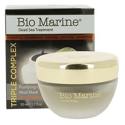 מסיכת בוץ לפנים עם קולגן | מכיל 50 מל | עשירה במינרלים וויטמינים מים המלח | ביו מארין | Bio Marine