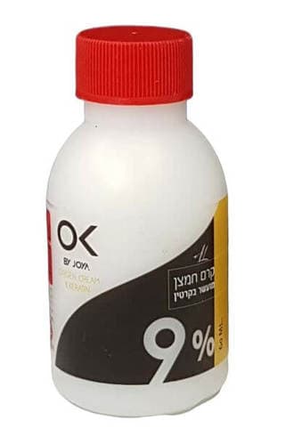 גויה | קרם חמצן מועשר בקרטין 9 | מכיל 60 מל | OK Joya Keratin
