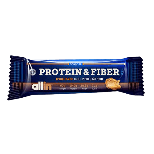 אול אין | חטיף | סיבים תזונתיים | All-in Fiber Protein אול-אין | ALLIN