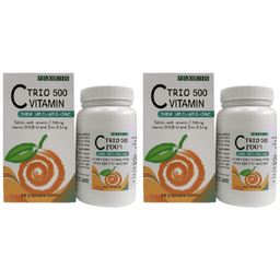 ויטמין c | ללעיסה בטעם מעודן | בתוספת פקעות ורדים | מבצע זוגי | מכיל 60 טבליות | פלוריש הדס | Floris Hadas