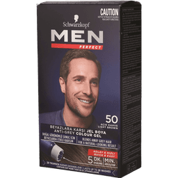 גל צביעה לגבר | צבע חום בהיר | למראה טבעי תוך 5 דקות | ללא אמוניה | פורמולה ייחודית ועדינה לשיער | שוורצקופף | schwarzkopf