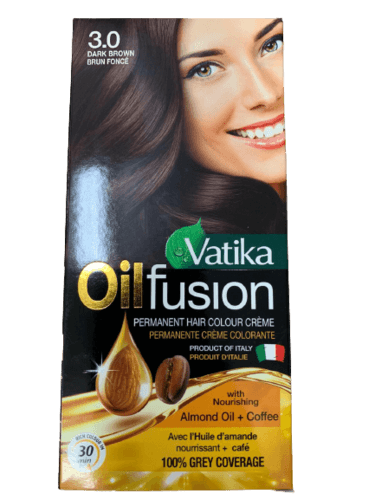 צבע לשיער | חום כהה 30 | מבית וטיקה וטיקה | Vatika