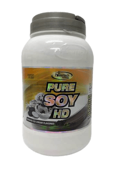 אבקת חלבון סויה | PURE SOY HD | בטעם עוגיות | 700 גרם | פאוורטק | Powertech
