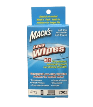 מטליות לניקוי עדשות | מגבונים למשקפיים | מכיל 30 יחידות