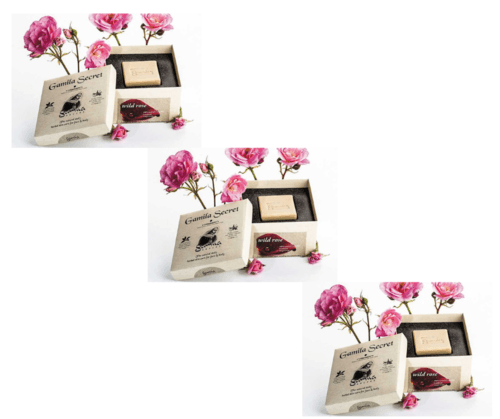 סבון | סבתא גמילה | רוז | 115גרם | שלישייה סבתא גמילה | Grandma Jamila