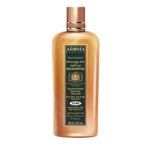 ארומה | שמפו דבש ביצים ושמן זית | מכיל 500 מל ארומה דד סי | Aroma Dead Sea