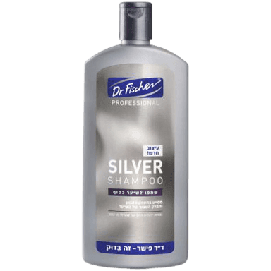 דוקטור פישר | SILVER | שמפו לשיער כסוף | 400מל דר פישר | Dr Fischer
