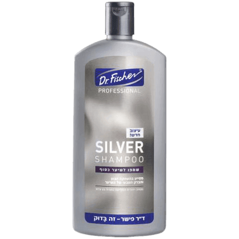 דוקטור פישר | SILVER | שמפו לשיער כסוף | 400מל דר פישר | Dr Fischer