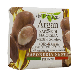 סבון טבעי ארגן | על בסיס שמן זית | עם תמצית צמחים | 100 גרם | נסטי דנטה | nesti dante
