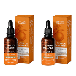 מבצע זוגי | אבלון אורגניקס שומן נוגד חמצון מועשר בויטמין C | מל 30 | AVALON ORGANICS אבלון אורגניקס | AVALON ORGANICS