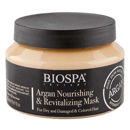 מסכה לשיער | אגוזי ארגן | מכיל 500 מל | ביו ספא | BIO SPA