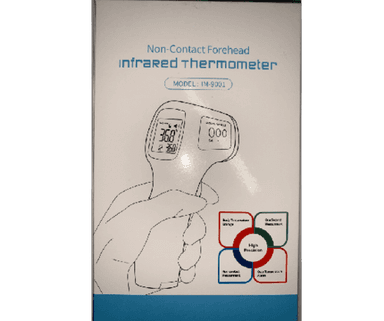 מד חום ללא מגע | מד חום מצח | טרמומטר אינפרא אדום | דגם IM-9001