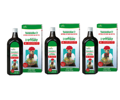 מבצע שלישיה | טננבלוט | 750 מל | סירופ ללא תוספת סוכר | הובנר טננבלוט | Hubner Tannenblut