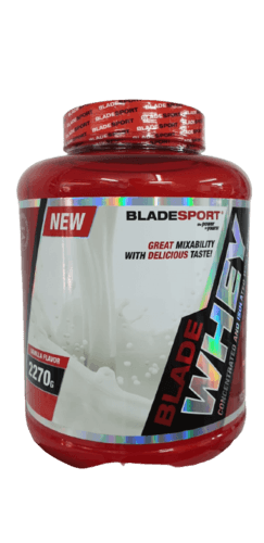 בלייד וויי | משקה חלבון | טעם וניל | מכיל 227 קג | Blade Whey