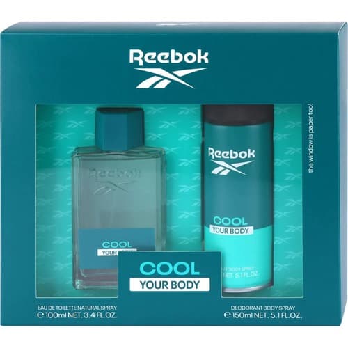 COOL YOUR BODY | סט ריבוק לגבר - דיאודורנט בושם | ריבוק | Reebok