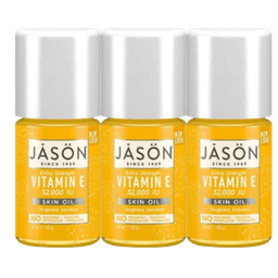 מבצע שלישיה | שמן ויטמין E 32000 יחבל | למיצוק מוגבר | גייסון | JASON