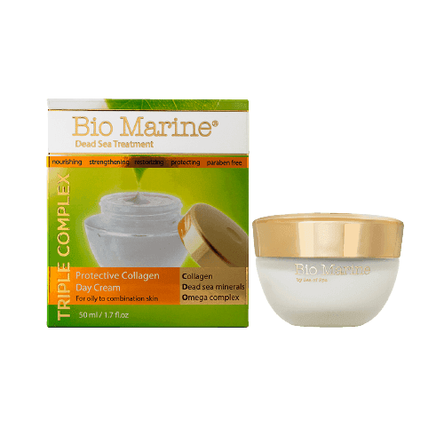קרם יום לפנים עם קולגן | מכיל 50 מל | ביו מארין | Bio Marine