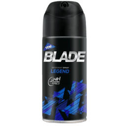 בלייד | דאודורנט ספריי | בניחוח חושני המעניק תחושת רעננות לאורך זמן| בלייד | BLADE | Deodorant Spay | מכיל 150 מל |