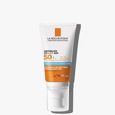 קרם הגנה לפנים אנתליוס | להגנה גבוהה במיוחד SPF50 | מכיל 50 מל | ANTHELIOS ULRTA HYDRATING CREAM לה רוש פוזה | LA ROCHE POSAY