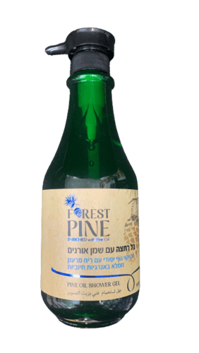 גל רחצה עם שמן אורנים | לניקוי גוף יסודי עם ריח מרענן| מכיל 800 מל | FOREST PINE