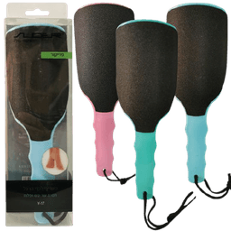 משייף מקומר לכף הרגל | דו צדדי | ידית אחיזה נוחה שמאפשרת שימוש קל ונוח | דגם Y-17