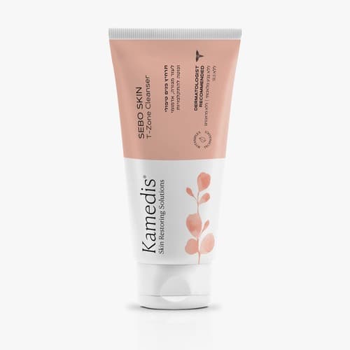 תרחיץ פנים טיפולי | לעור מגורה אדמומי ונוטה להתקלפויות | מכיל 100 מל | קמדיס | Kamedis