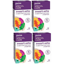 מבצע רביעיה | אלפא ליפואית | מכיל 600 מג | 120 כמוסות | אלטמן | ALTMAN