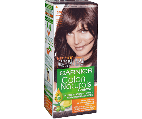 ערכה צבע לשיער גוון 552 חום מהגוני - גרנייה GARNIER גרנייה | Garnier