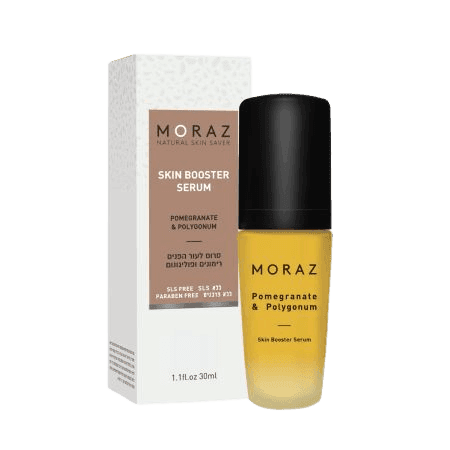 סרום לעור הפנים מצמחי מרפא רימונים ופוליגונום | 30 מל | מורז | Moraz