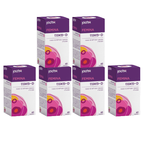 מבצע שישיה | D מאנוז | 500 מג | 360 כמוסות | אלטמן | ALTMAN