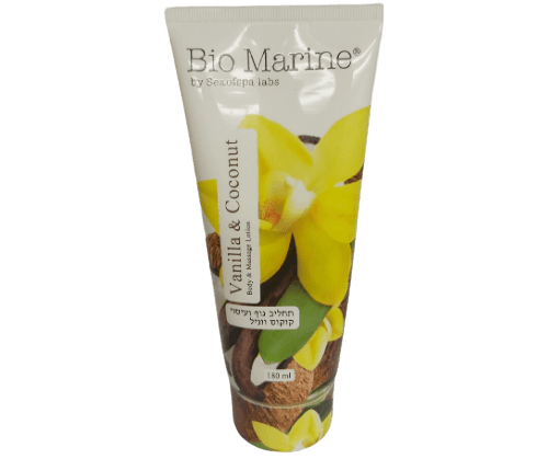 קרם גוף ועיסוי וניל וקוקוס - ביו מארין ביו מארין | Bio Marine