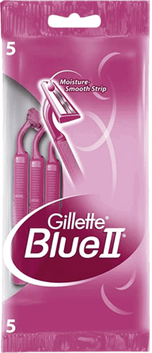 סכין גילוח | גילט | מארז 5 יחידות | בלו 2 פלוס גילט | Gillette