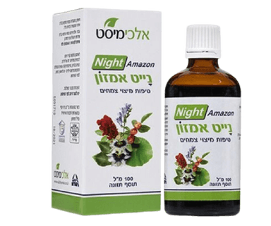 נייט אמזון | מכיל 100 מל תמציות צמחים אלכימיסט