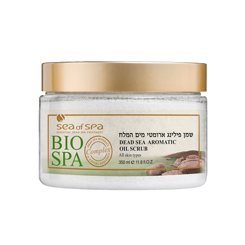 שמן פילינג ארומטי מים המלח לגוף בניחוח אוקיינוס | מכיל 350 מל | ביו ספא | BIO SPA