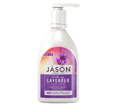 גייסון סבון גוף לבנדר מרגיע | מכיל 887 מל | סבון גוף לבנדר המנקה בעדינות מרגיע את העור ומעשיר אותו בלחות גייסון | JASON