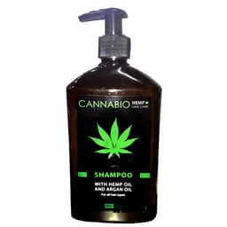 שמפו עם שמן המפ וארגן | מכיל 400 מל | CANNABIO By Sea Of Spa | ביו ספא | BIO SPA