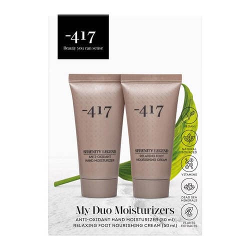 סט טיפוח הגוף | קרם ידיים עם קרם רגליים | להזנה לעור קשה | 417-