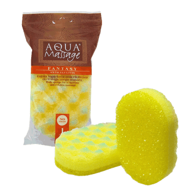 ספוג אמבטיה | לעיסוי אנרגטי | אנטי צלוליט | Aqua Massage Fantasy Anticelulitis