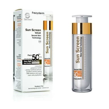 קרם הגנה לפנים | מרקם קטיפתי | SPF 50 |