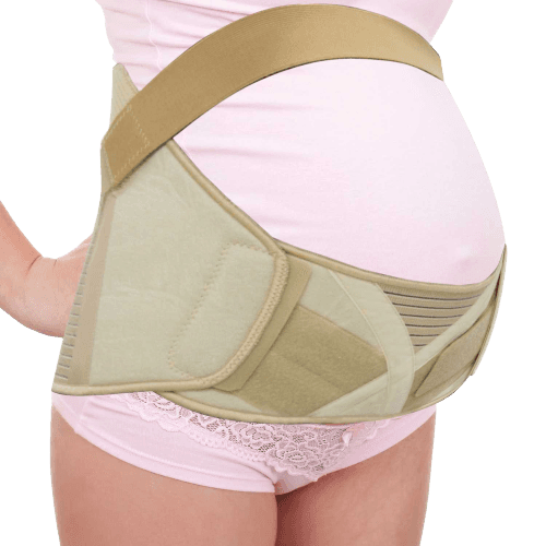 חגורת תמיכה לנשים בהריון עם כאבי גב תחתון אקוטיים חזקים גמישה ומתכווננת | מידה S - M אוריאל | URIEL