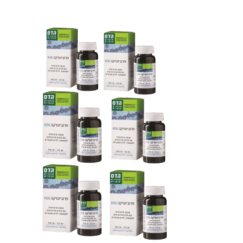 פלוריש הדס | פרוביוטיקה FOS | אבקה פרוביוטית | סיבים פרהביוטים לפעוטות | ילדים ומבוגרים | 60 גר | 30 מנות | מבצע שישייה| פלוריש הדס | Floris Hadas