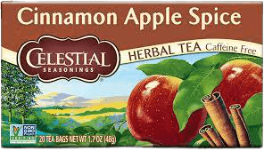 חליטת תה צמחים | בטעם קינמון ותפוח | ללא קפאין | ללא צבעי מאכל | ללא חומרים משמרים | כשר פרווה | מכיל 20 שקיקי תה