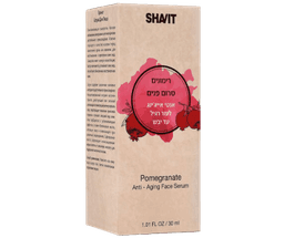 שביט | סרום פנים | אנטי אייגינג | לעור רגיל עד יבש | עם תמצית רימונים | מכיל 30 מל | Shavit