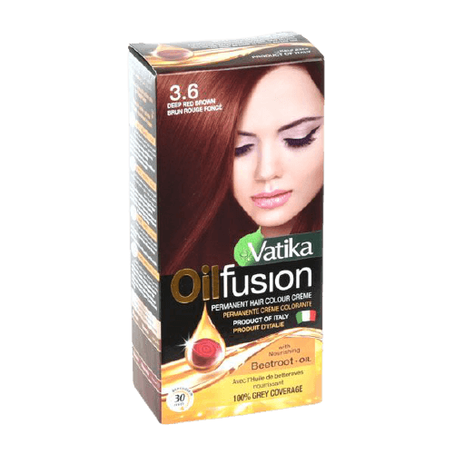 צבע לשיער | ערמוני כהה 36 | מבית וטיקה וטיקה | Vatika