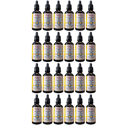 מבצע עשרים וארבע | ויטמין D ליפוזומלי | 1000 יחבל | מכיל 50 מל | סנסי טבע | Sensi Teva