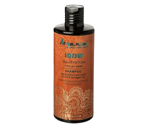 שמפו אובלפיכה וגזר לשיער דק ודליל ARGANIA- 450 ml ARGANIA | ארגניה