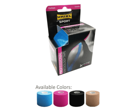 סרט פיזיותרפי מקצועי בצבע בז | מסייע במניעת פציעות ספורטיביות | אוריאל | URIEL